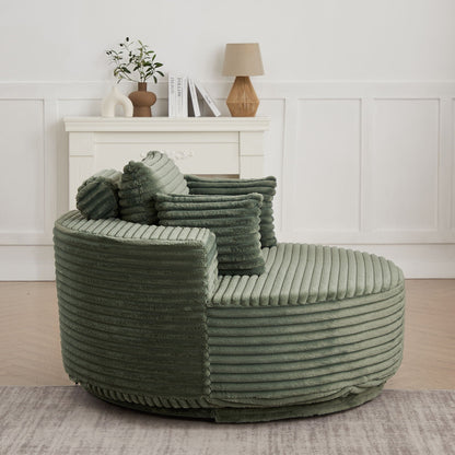 Swivel Chair With 360° Rotation For Living Room