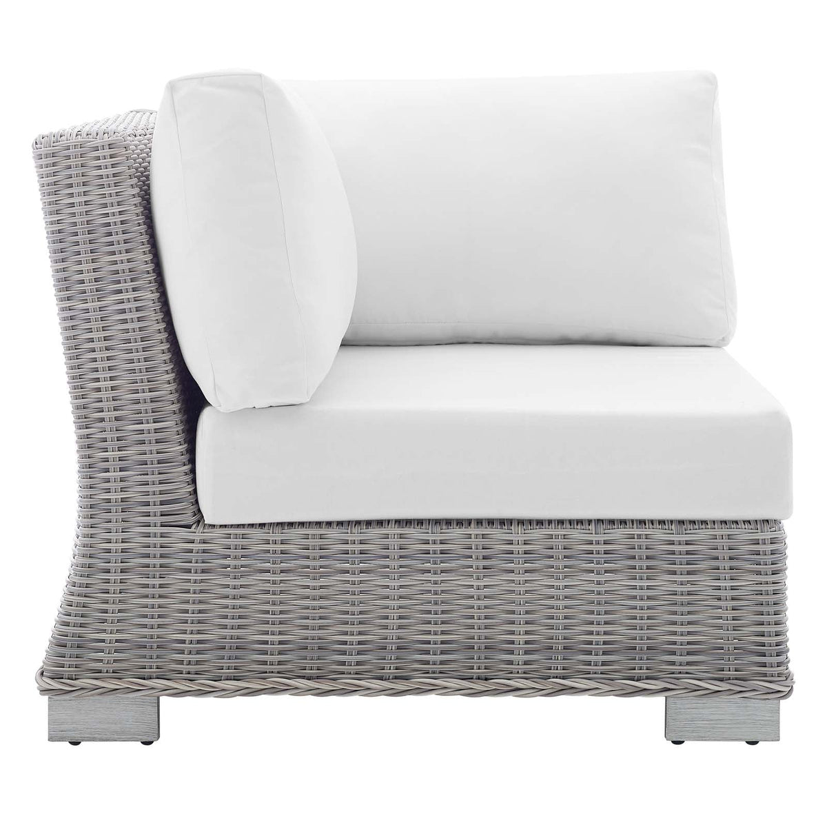 Conway Sunbrella¨ Outdoor Patio Wicker Rattan Corner Chair by Modway