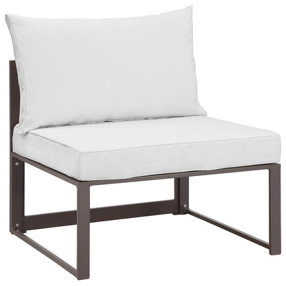 Fortuna Armless Outdoor Patio Chair by Modway