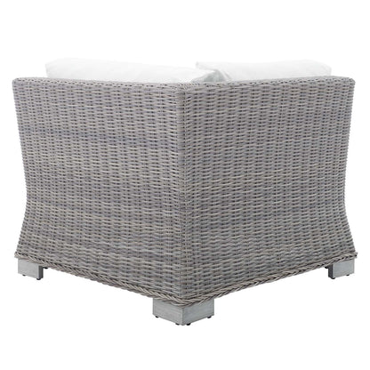 Conway Sunbrella¨ Outdoor Patio Wicker Rattan Corner Chair by Modway