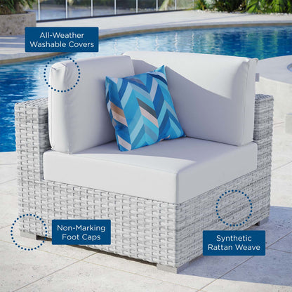 Convene Outdoor Patio Corner Chair by Modway