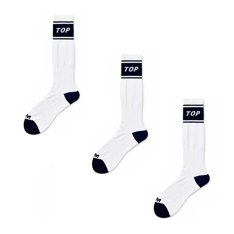 Men’s Nylon Sports Socks 3–6 Pack – Long Tube Football & Athletic Crew Socks | Breathable, Moisture-Wicking, All-Day Comfort