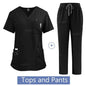 Women's Medical Scrub Uniform Set