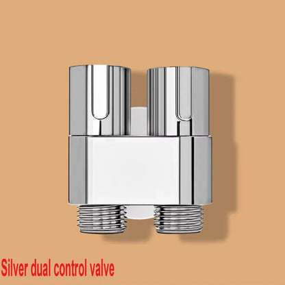Bidet toilet sprayer set spray water bathroom handheld bidet sprayer toilet shower double outlet angle valve toilet accessories