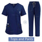 Women's Medical Scrub Uniform Set
