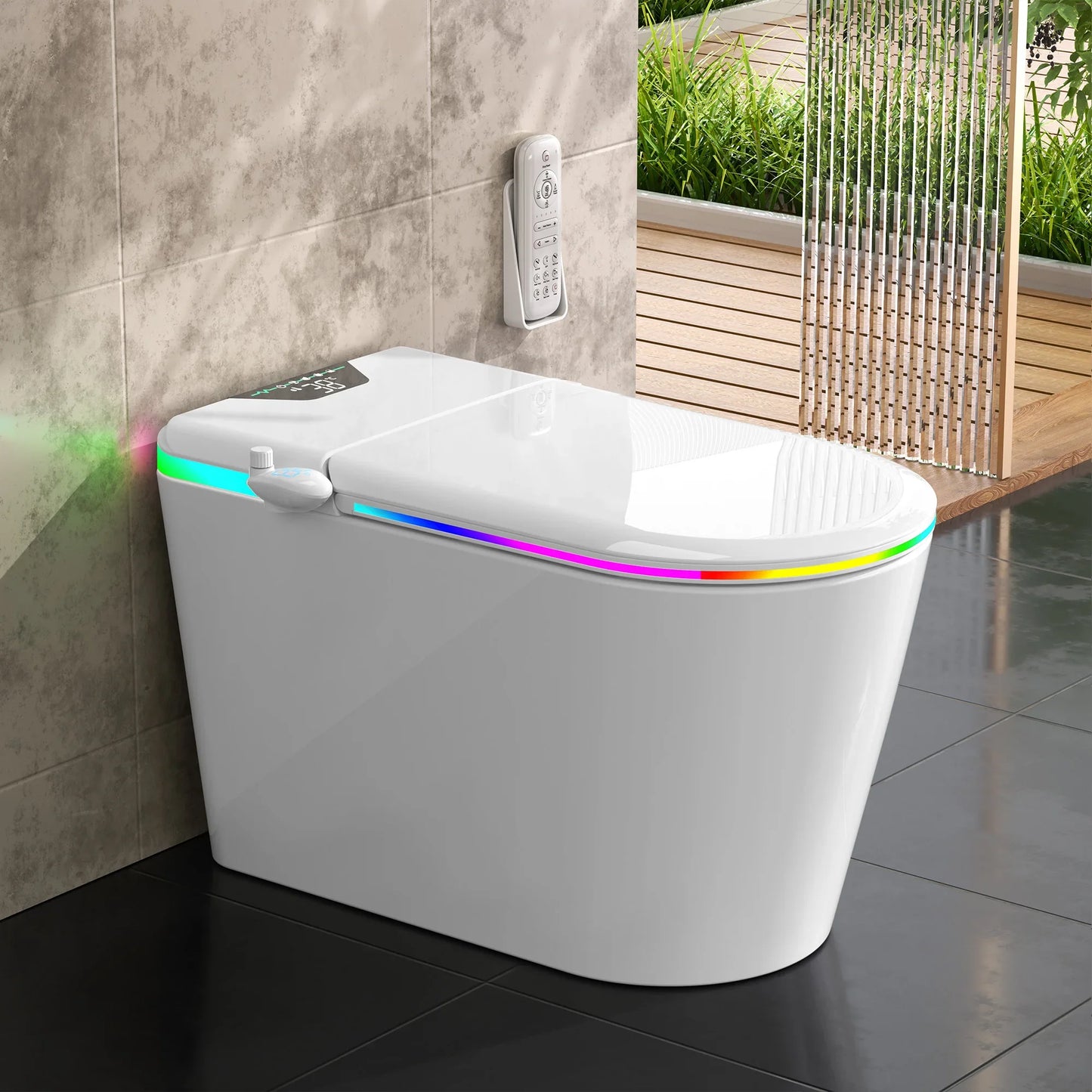 Wansid Nordic Smart Toilet With Bidet Auto Open Lid