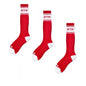 Men’s Nylon Sports Socks 3–6 Pack – Long Tube Football & Athletic Crew Socks | Breathable, Moisture-Wicking, All-Day Comfort