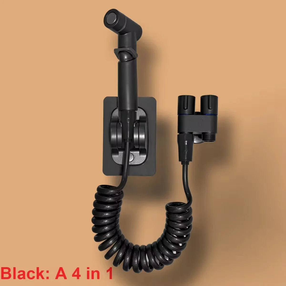 Bidet toilet sprayer set spray water bathroom handheld bidet sprayer toilet shower double outlet angle valve toilet accessories