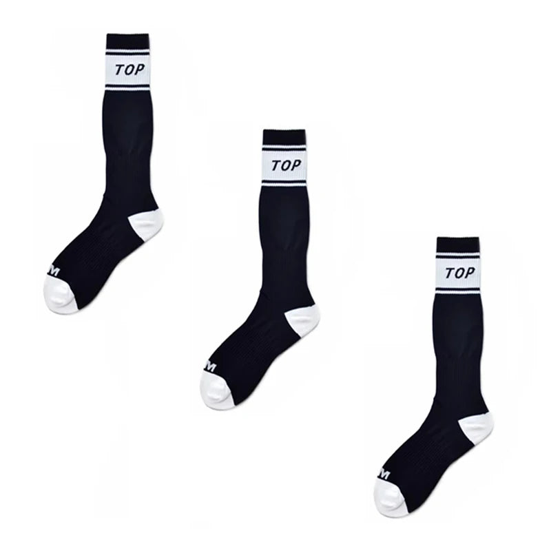 Men’s Nylon Sports Socks 3–6 Pack – Long Tube Football & Athletic Crew Socks | Breathable, Moisture-Wicking, All-Day Comfort