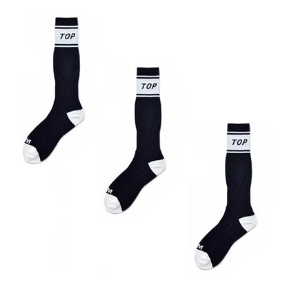 Men’s Nylon Sports Socks 3–6 Pack – Long Tube Football & Athletic Crew Socks | Breathable, Moisture-Wicking, All-Day Comfort