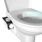 Bidet Attachment Non-Electric Fresh Water Sprayer with Self Cleaning Dual Nozzle