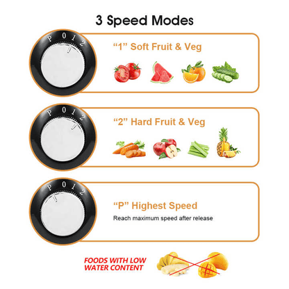 28199470 900W Multi-function electric juicer juice 0.8L, 1.5L slag cup without BPA fruit and vegetable juice, modern vertical mixing kitchen juicer, secondary mechanical