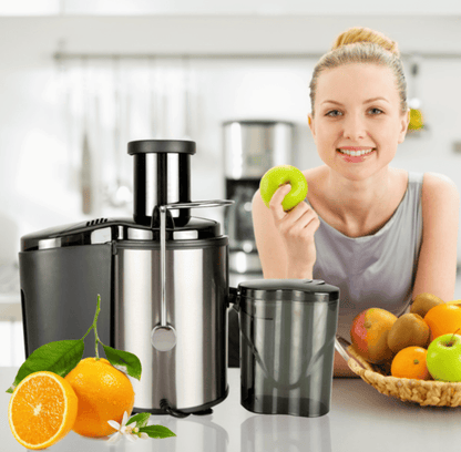 28199470 900W Multi-function electric juicer juice 0.8L, 1.5L slag cup without BPA fruit and vegetable juice, modern vertical mixing kitchen juicer, secondary mechanical