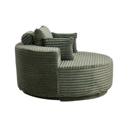 Swivel Chair With 360° Rotation For Living Room