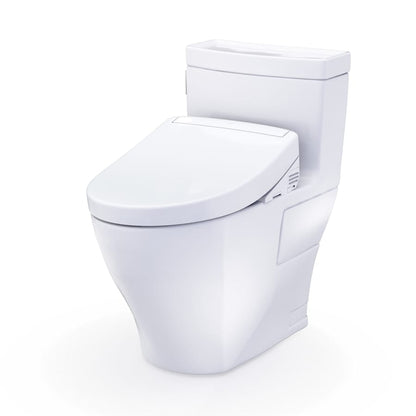 TOTO Washlet+ Legato One-piece Elongated 1.28 GPF Toilet And Washlet S5 Bidet Seat