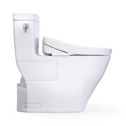 TOTO Washlet+ Legato One-piece Elongated 1.28 GPF Toilet And Washlet S5 Bidet Seat